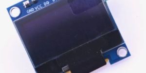 0.96 Monochrome OLED Display (SSD1306)