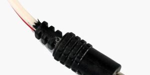 DC Male Jack Connector with Cable Wire