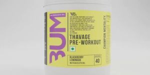 RAW Pre Workout Powder, Thavage