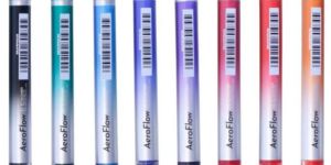 Aeroflow Coloured Micro-tip Roller Ball Pen