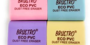 ECO PVC Dust Free Eraser Pack of 10 (Each Pack Contains 2 Erasers)