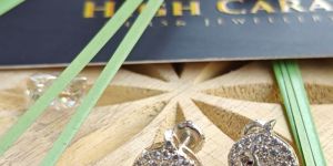 Diamond Earring Fish Shape Earring