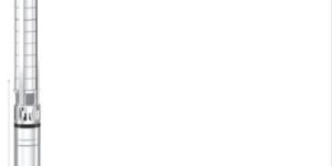 V4 Single Phase/three Phase Waterfill Stainless Steel Submersible Pumpset Radialflow