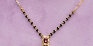 Keya Black Beads Chain
