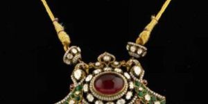 Margaret Victorian Silver CZ Pendant