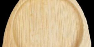 Areca Triangle Shaped Plate