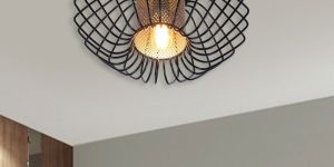 1 HEAD BLACK MODERN CHANDELIER
