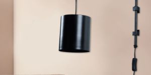 CICERO BLACK METAL WALL LIGHT