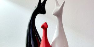 DEER FAMILY Sculptures (SET OF 3)