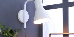 GILBERT WHITE METAL WALL LIGHT