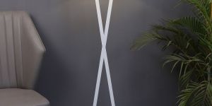 HAMPTONS WHITE FLOOR LAMP