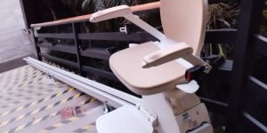 Acorn Outdoor Chair Lift for Straight Staircase