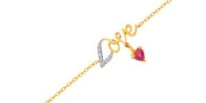 Artistic Love Diamond Bracelet