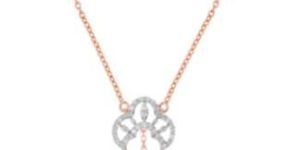 Fashionable Trio Diamond Chain Pendant