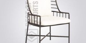 Bec Outdoor Metal Restaurant Chair