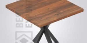 Ely 4 Seater Square Wooden Restaurant Table
