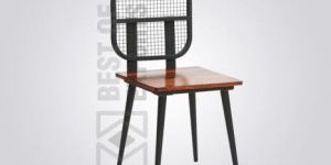 Jhonthan Outdoor Metal Restaurant Chair
