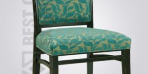 Printed Upholstery Restaurant Chair