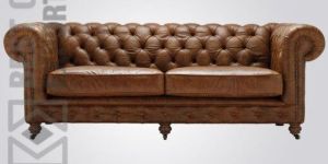 Royal Restaurant Leather Sofa