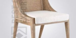 Upholstered Cane Chairs