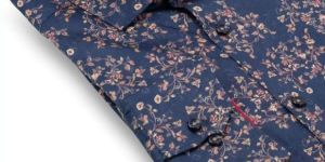 Blue Colored Smart Casual Shirts