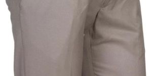 Non-pleated Plain Ready Made Trousers