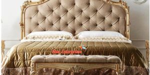 Luxury Modern Hand Carving King Size BED-015