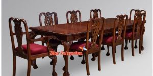 Solid Teak Wood Dining Table Set DNG-021