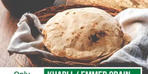 100% Khapli Whole Wheat Atta