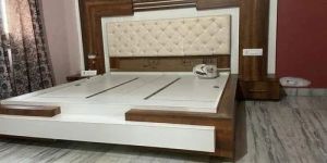 Luxury Wooden Double Bed