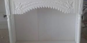 2 Drawer White Marble Temple