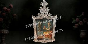 Preserved Silver Designer Wall Frame