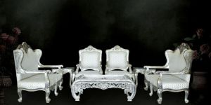 Silver Sofa Set