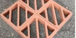 Solid Terracotta Zebra Jaali