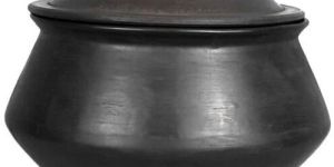 Black Clay Cooking Handi