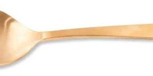 Organic Gyaan Bronze Serving Spoon Matt Finish