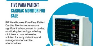 FIVE PARA PATIENT CARDIAC MONITOR