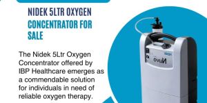 NIDEK 5LTR OXYGEN CONCENTRATOR