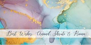 Burst of Watercolour Gift Envelopes
