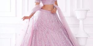 LAVENDER PASTEL WOMEN Lehenga