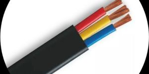 THREE-CORE FLAT SUBMERSIBLE CABLE