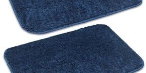 Floor Blue Super Soft Microfiber Door Mats