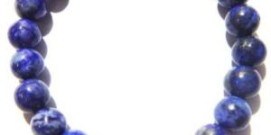 Blue Banded Agate Gemstone Bracelet