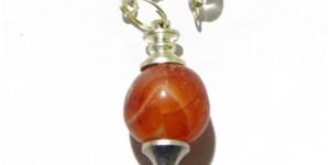 Carnelian Dowsing Pendulum