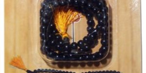 Natural Ebony Wood Mala