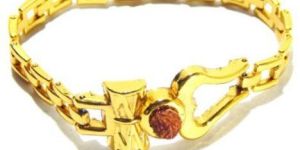 Rudraksha Shivaya Fancy Metal Bracelet