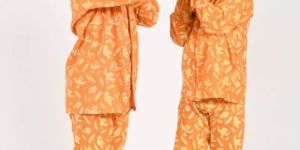 Cotton Night Wear for Kids Bird Print