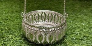 German Silver Candle Holder