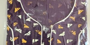 Apsara Cotton Printed Night Gown