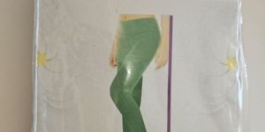 Aaira Plain Green Cotton Legging